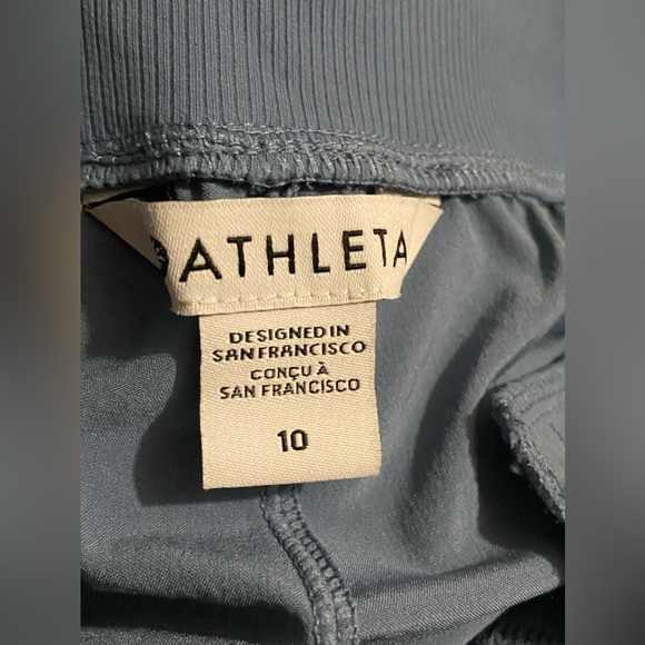 Athleta Nolita Slim Tapered Crop Pant | Cottage Blue - Picture 7 of 8